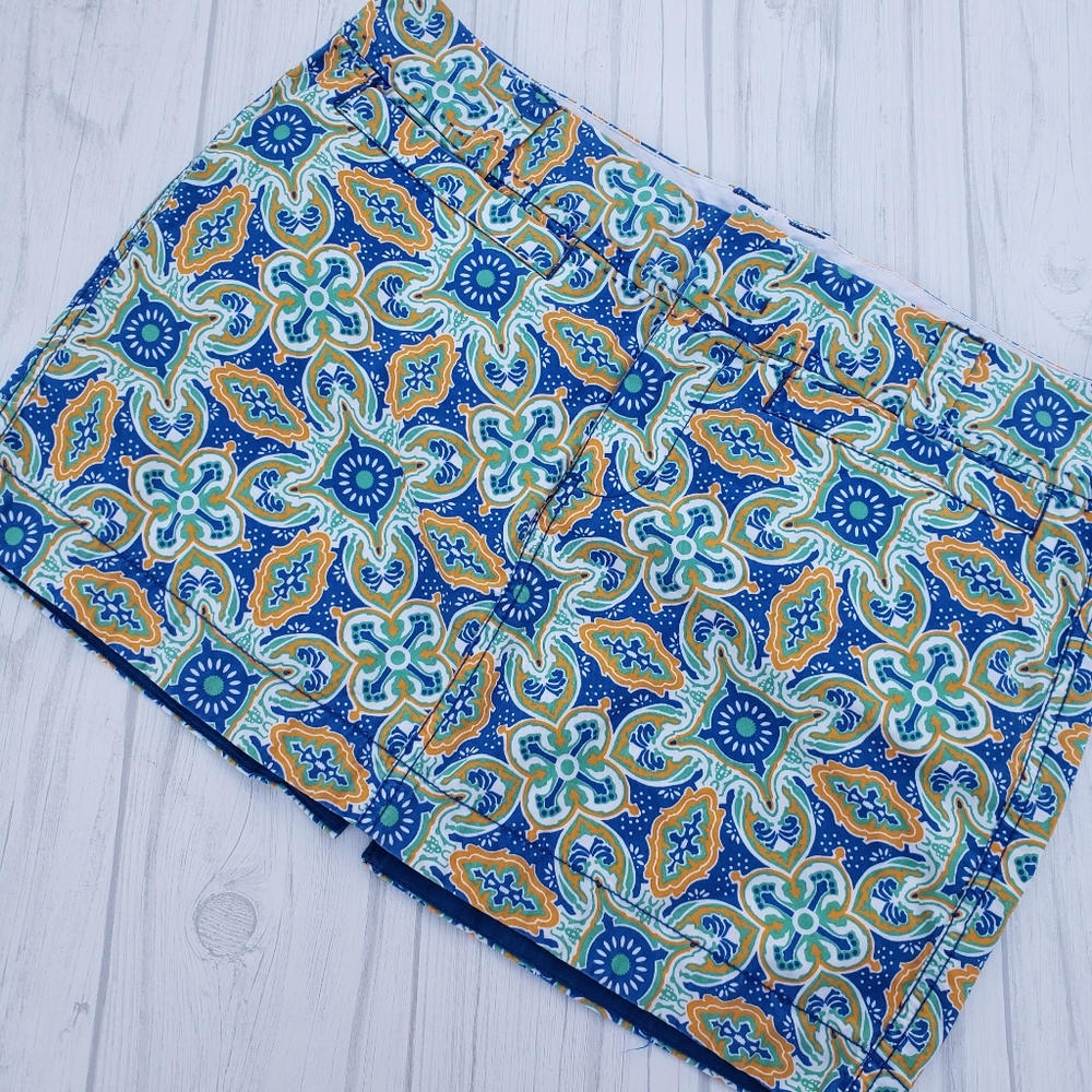 Old Navy Colorful Summer Medallion Mini Skirt Size 10
